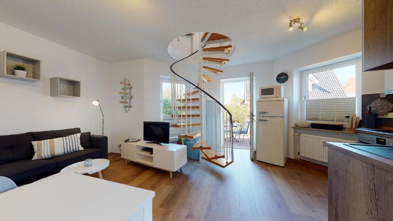 Ferienwohnung Gustav - Moderne Maisonette-Wohnung Mit Terrasse Wangerooge Eksteriør bilde