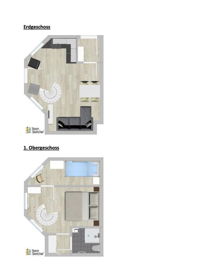 Ferienwohnung Gustav - Moderne Maisonette-Wohnung Mit Terrasse Wangerooge Eksteriør bilde